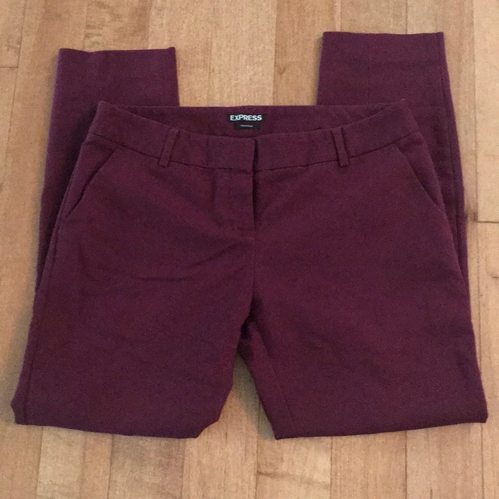 Beautiful Maroon Express Pants